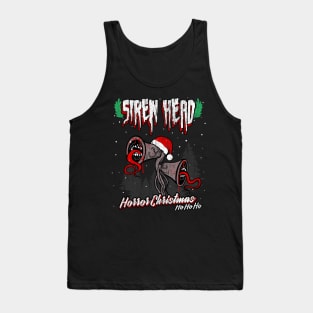 Siren Head horror Christmas Tank Top